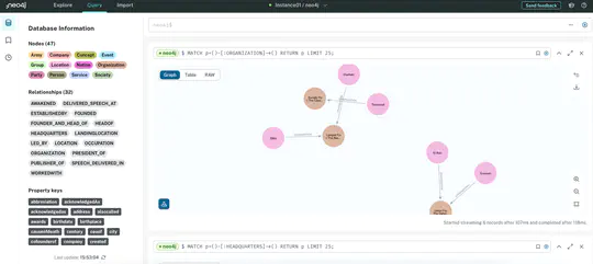 Constructing knowledge graphs from text using OpenAI functions