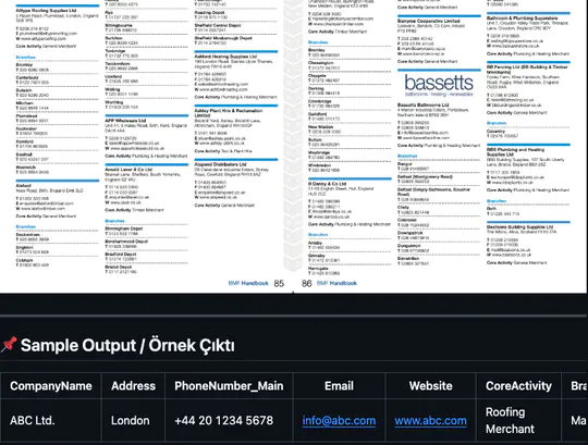 LLM Gemini | Llama from PDF to CSV